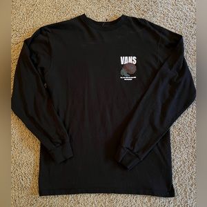 VANS Black Flower Shop Long Sleeve
